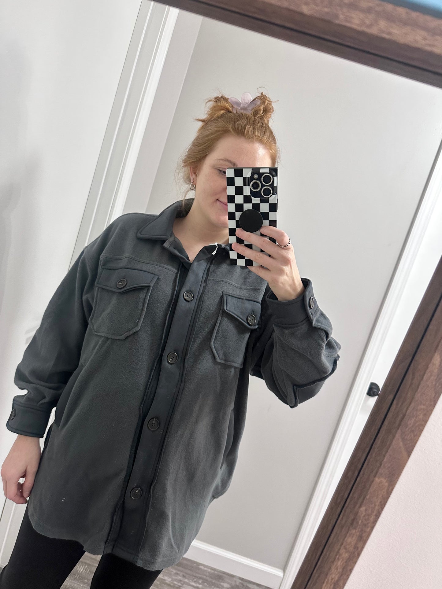 Oversized Fleece Shacket