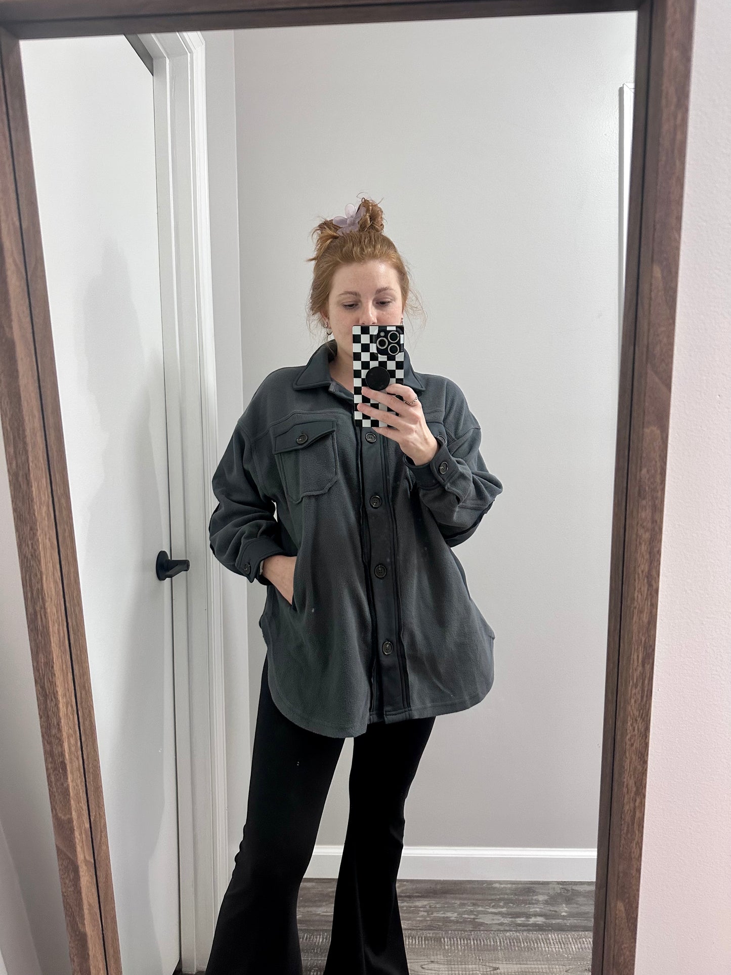 Oversized Fleece Shacket